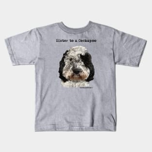 Cockapoo Dog Sister Kids T-Shirt